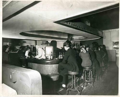 Patrons at the Horseshoe Bar